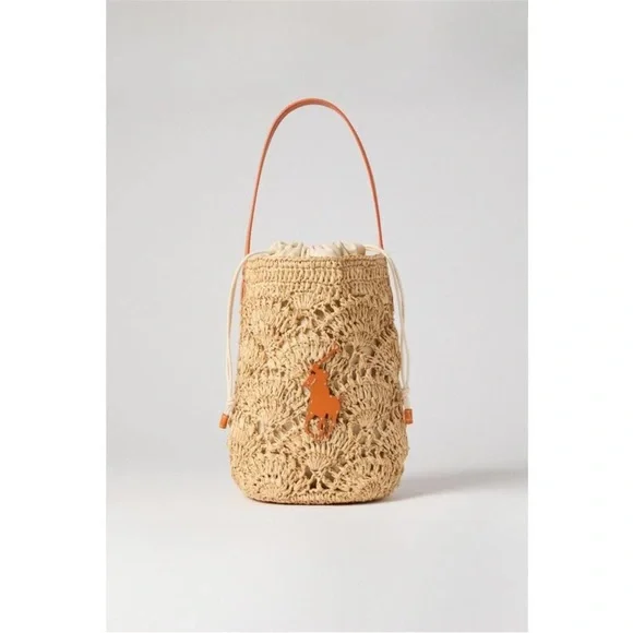 Polo Ralph Lauren Accessories Crochet Mini Bucket Bag
Size: OS - Picture 1 of 11